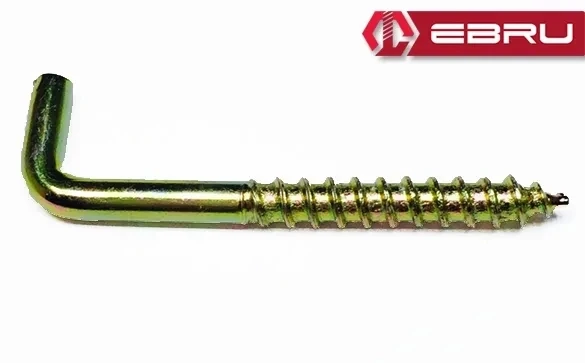 Vidalı Korniş Çivi No:8 - 4x80 - 100 Adet ürün görseli