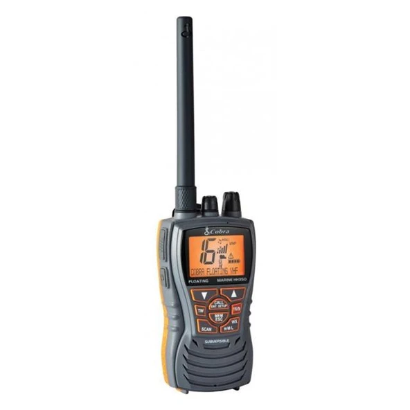 Aselsan Cobra Marine MR HH350 FLT EU 6 Watt VHF Yüzen Deniz El Telsizi (Tekli) - 2