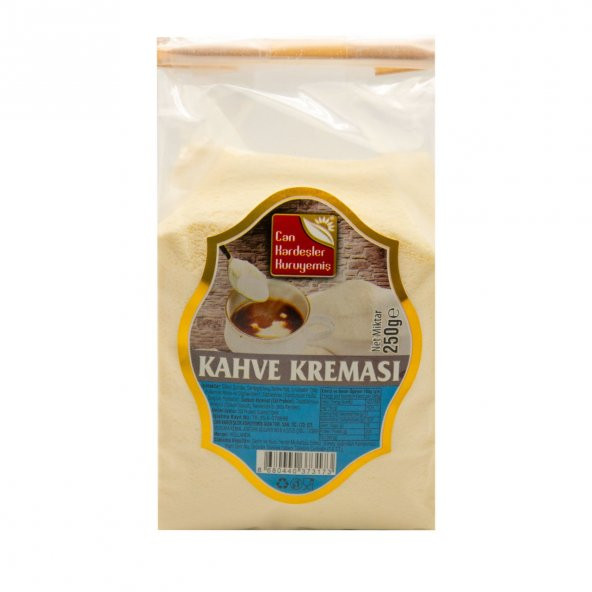 Kahve Kreması  250 Gr Pkt