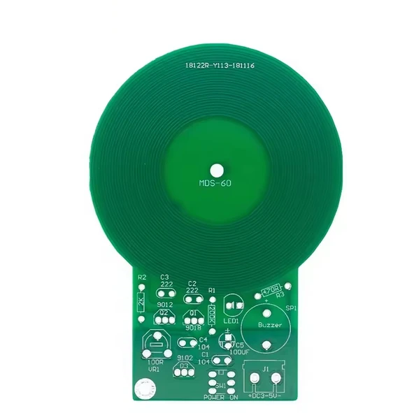 DC 3-5V Metal Dedektör 60mm Temassız Sensör Hobi Devresi DIY Lehimleme Kiti - Demonte(Montesiz) - 6
