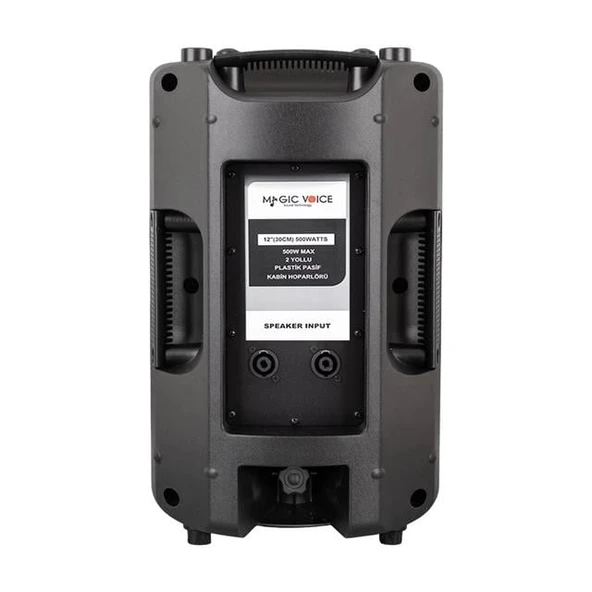 Magicvoice MV-3412 30 Cm 500 Watt 12'' Plastik Kabin Pasif Hoparlör - 3