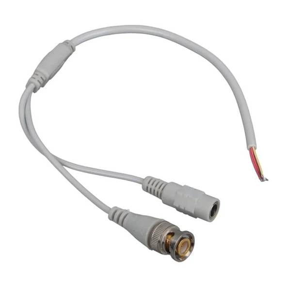 Powermaster BNC Güvenlik Kablosu DC Dişi Jack 5.5X2.1