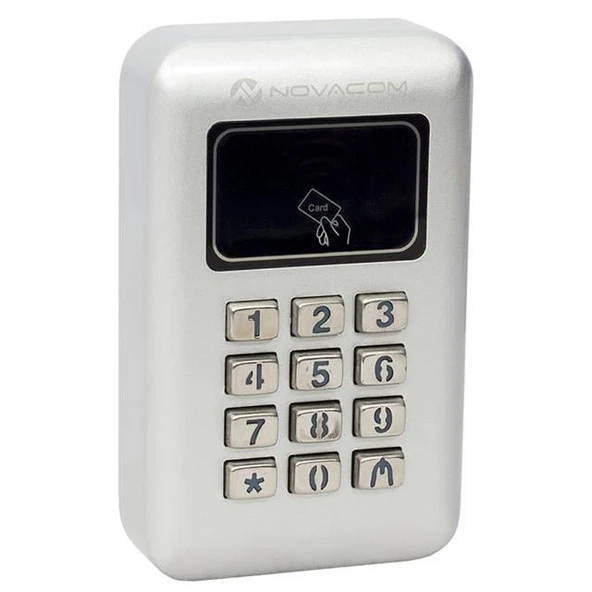 Novacom NC-MS03WP RFID - Şifrematik Kart Okuyucu Otomatik Kapı Kilit Sistemi (Pin - Proximity) - 2