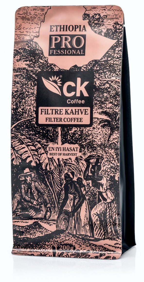 Ethiopia Pro Çekirdek Filtre Kahve  200 g