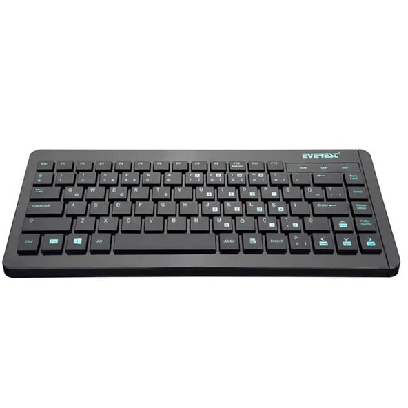 Everest KB-410 USB Q Multimedia Mini Klavye - 3