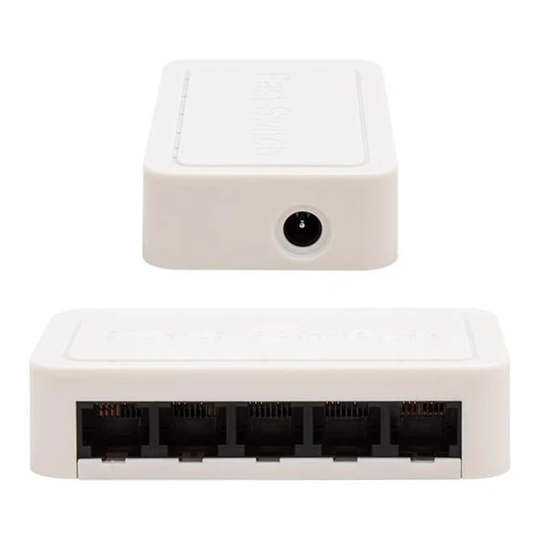 Powermaster PM-17647 5 Port 10/100 Mbps Ethernet Switch - 2