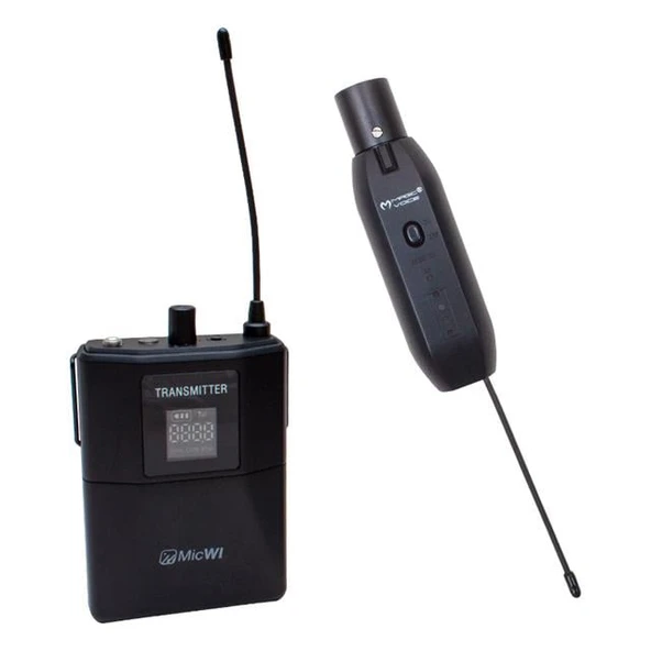 Magicvoice Mv-19600 UHF Kablosuz Enstrüman Uyumlu İkili Mikrofon Set