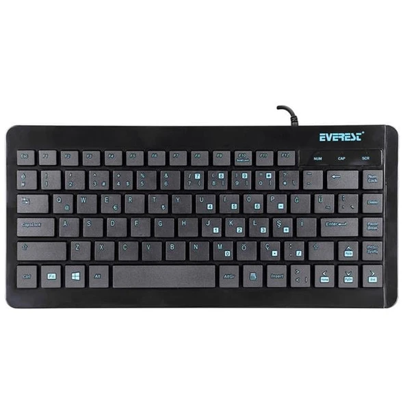 Everest KB-410 USB Q Multimedia Mini Klavye - 2