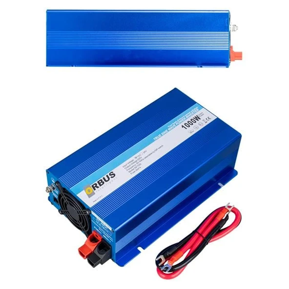 Orbus 12V 1000 Watt Tam Sinüs İnvertör - 4