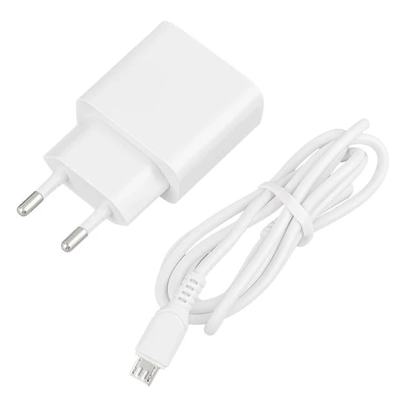 Weko WK-21436 2.1 Amper Telefon Şarj Adaptörü + Micro USB Kablo - 4