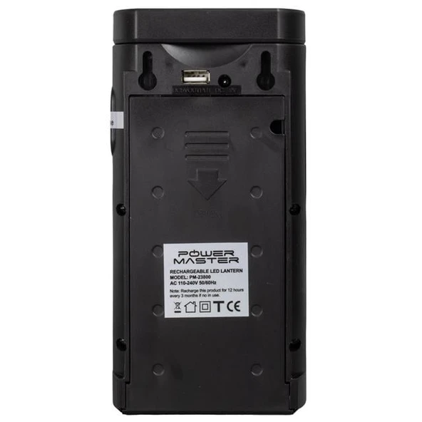 Powermaster PM-23800 Telefon Şarj Edebilen 24 Ledli Çok Fonksiyonlu Işıldak - 6