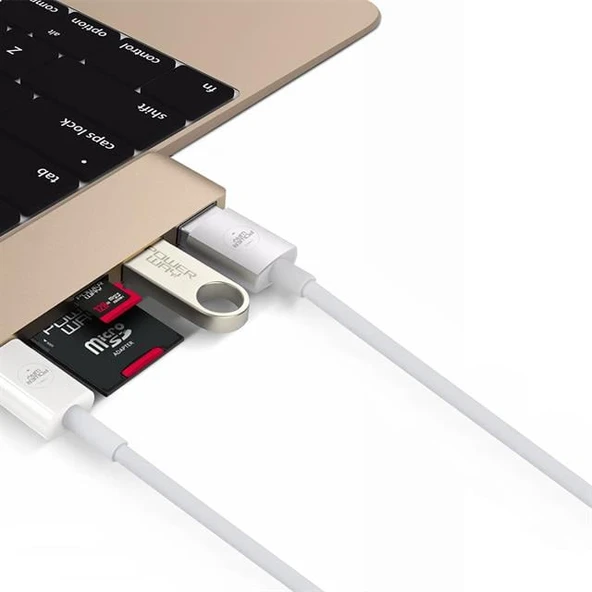 Powerway 256GB Metal Flash Bellek 2.0 USB Bellek - 3