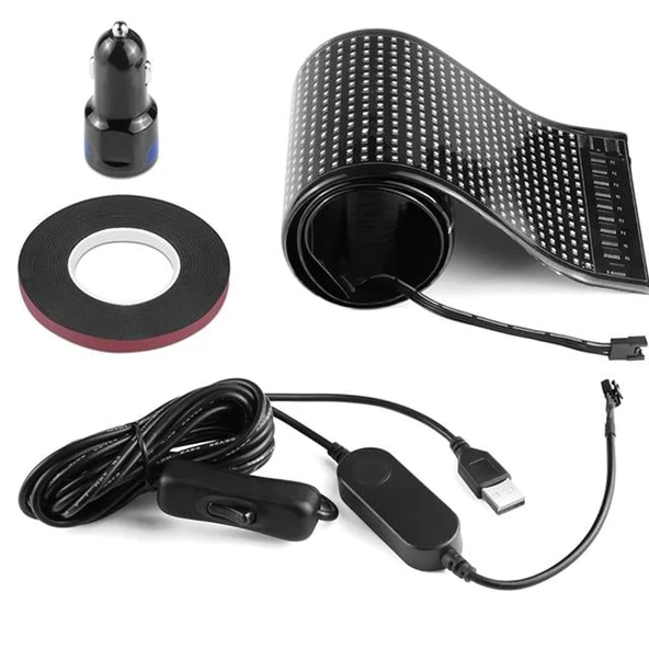 Powermaster PM-23823 12X98cm Kayan Yazı Led Tabela - 3