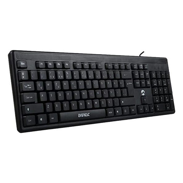 Everest KB-1002 Siyah USB F Standart Klavye - 3