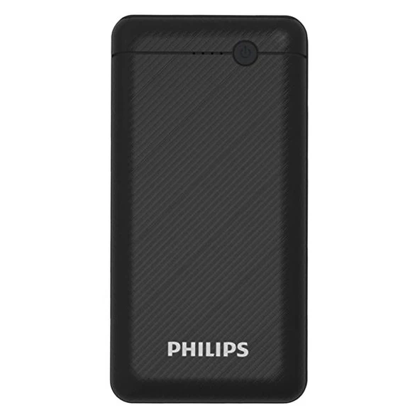 Philips DLP1720 CB 20.000 Mah 2XUSB Port Çıkış TYPE-C Micro-USB Powerbank Hızlı Şarj Slim - 3