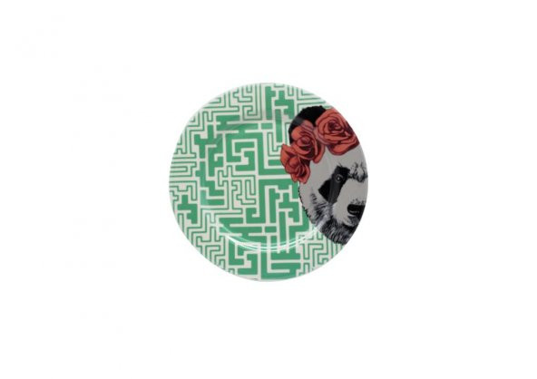 Gordion M06117 18 Parça Yemek Takımı Kaplan-Panda-Zebra - 5