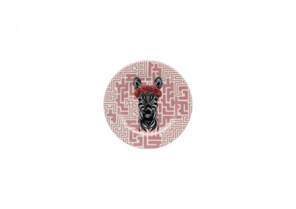Gordion M06117 18 Parça Yemek Takımı Kaplan-Panda-Zebra - 7