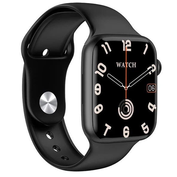 Hytech W99 Watch IOS Ve Android Uyumlu Mactive 2.05 İnç Geniş Ekranlı Siyah Akıllı Saat - 2