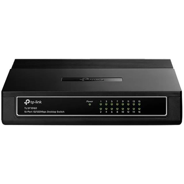 TP-Link TL-SF1016D 16 Port 10-100 Mbps Ethernet Switch - 2
