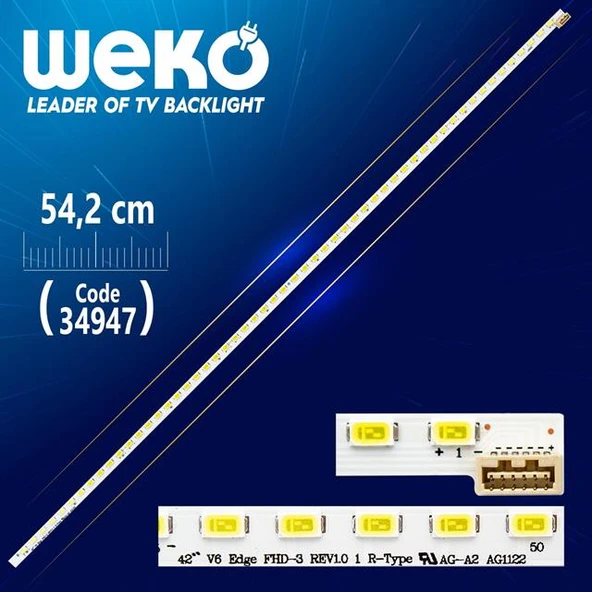 42 V6 Edge Fhd-3 Rev1.0 1 R-Type 55 Ledli 54.2 Cm - (Wk-776)