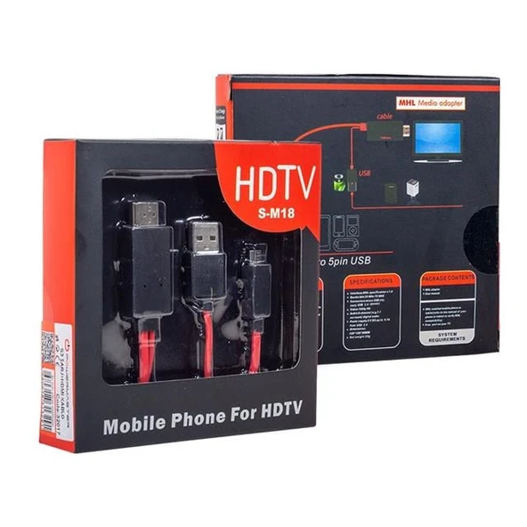 Powermaster Galaxy S3 Şarj-HDMI Kablo - 2