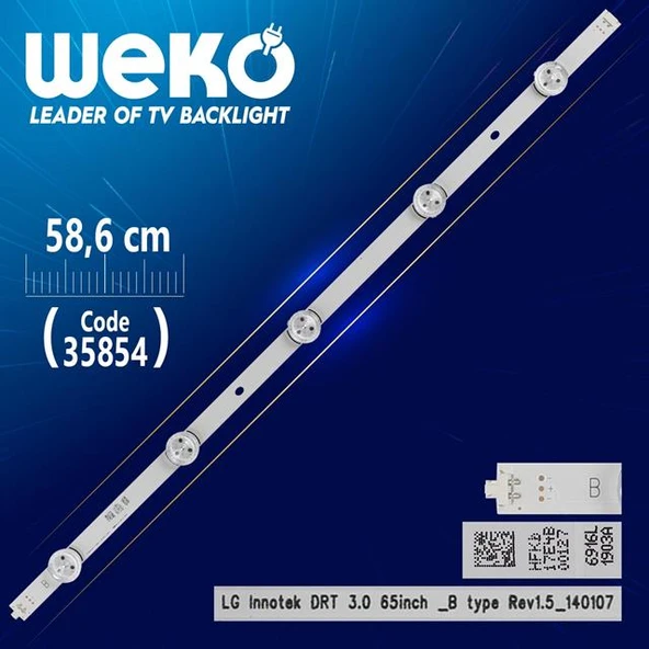 Lg Innotek Drt 3.0 65Inch _B Type Rev1.5_140107 - 58.6 Cm 5 Ledli - (Wk-1316)