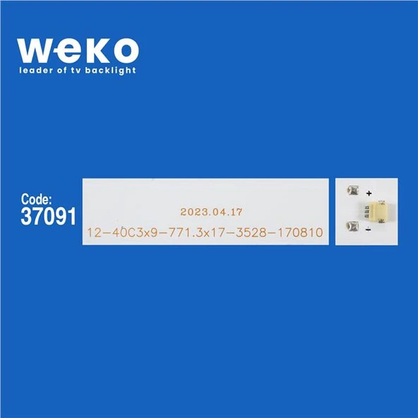 Wkset-6371 37091X3 Zk40d09-Zc21fg-01 303Zk400031 9S1P 3 Adet Led Bar - 2
