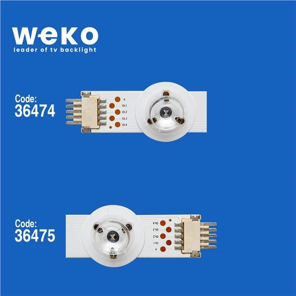 Wkset-5431 36474X8 36475X8 55 V15 Slim Drt Rev0.5 16 Adet Led Bar - 3