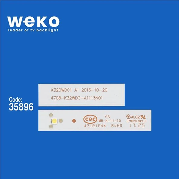 Wkset-5579 35896X2 K320wdc1 A1 4708-K32wdc-A1113N01 2 Adet Led Bar - 2