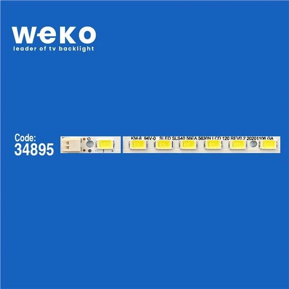 Wkset-5806 34895X4 Sled Sls40_56Ea_5630N Lcd 120 Rev0.2 Ga 4 Adet Led Bar (56Led) - 2