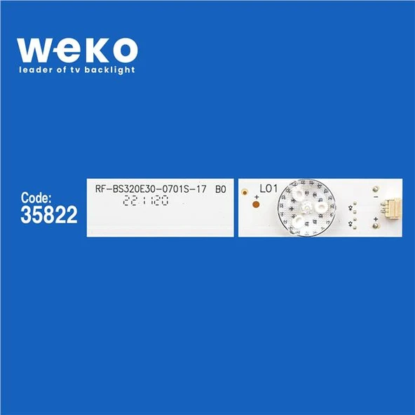 Wkset-5813 35822X2 Rf-Bs320e30-0701S-17B0 2 Adet Led Bar - 2