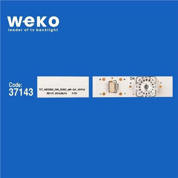 Wkset-6417 37143X3 Tot_40D2900_3X8_3030C 4C-Lb4008-Hr01j  3 Adet Led Bar - 2