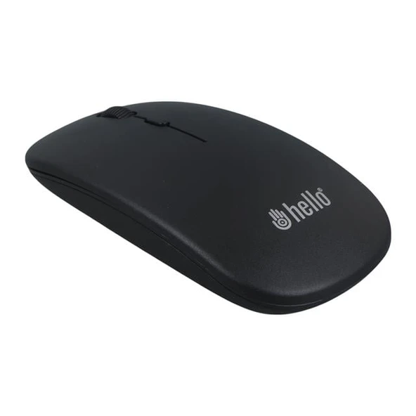 Hello HL-19092 USB 2.4Ghz 1600DPI Kablosuz Mouse - Ergonomik Tasarım - 4