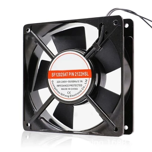 Powermaster 120X120X25 Mm 220 Volt Fan - 2
