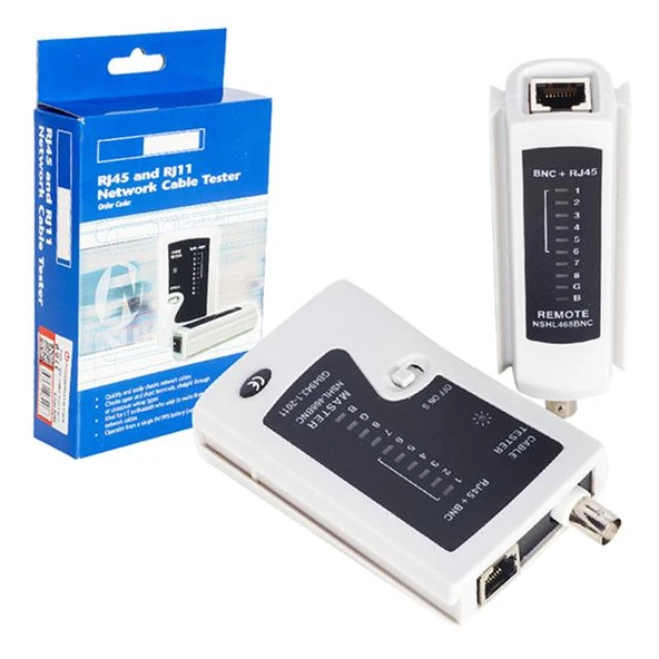 Powermaster RJ45- BNC Kablo Test Cihazı - 2
