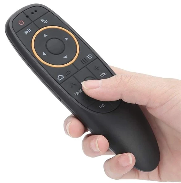 G10 Android-Windows-Linux-TV Box-Mac OS Uyumlu 2.4 Ghz Ses Komutlu Wireless Air Mouse Uzaktan Kumanda - 3
