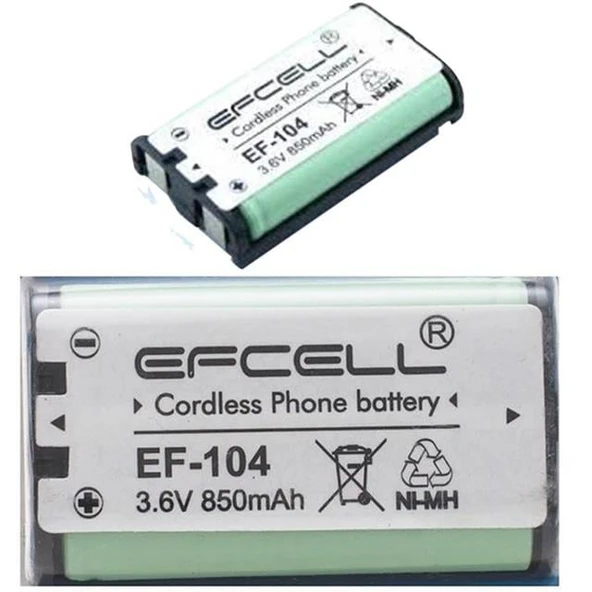 Efcell EF-104 3.6 V-850Ma Panasonic Telsiz Telefon Pili