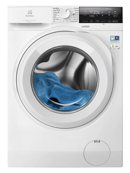 Electrolux EW6F3411ACT 600 Serisi Sensicare 10 kg 1400 Devir Autodose Wi-Fi Çamaşır Makinesi