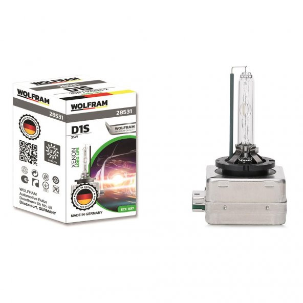 2 ADET WOLFRAM D1S XENON AMPÜL 4300 KELVİN