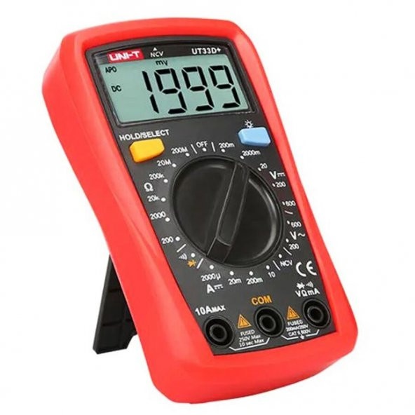 Unit UT 33D+ 600v 10A Dijital Multimetre - 2