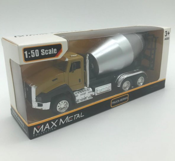 Osman Kızılkaya Max Metal Collection 1:50 Çek Bırak Mikser Kamyon CF18-A10 - 2