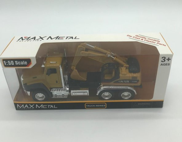 Osman Kızılkaya Max Metal Collection 1:50 Çek Bırak Kepçeli Kamyon CF18-A10 - 2