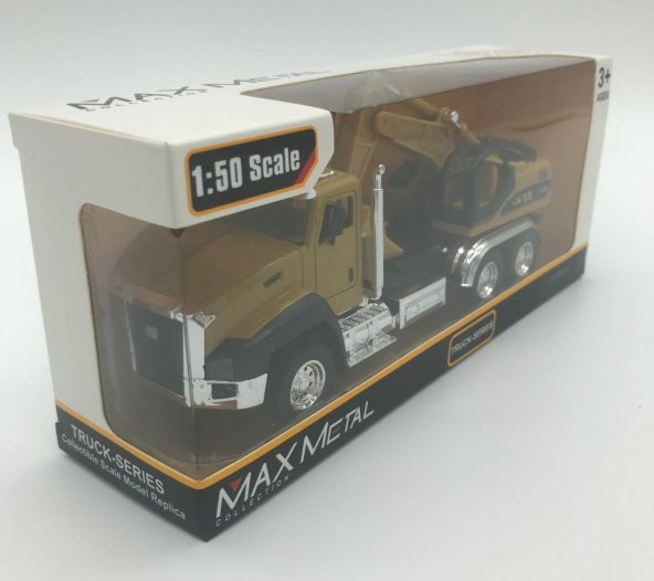 Osman Kızılkaya Max Metal Collection 1:50 Çek Bırak Kepçeli Kamyon CF18-A10 - 3