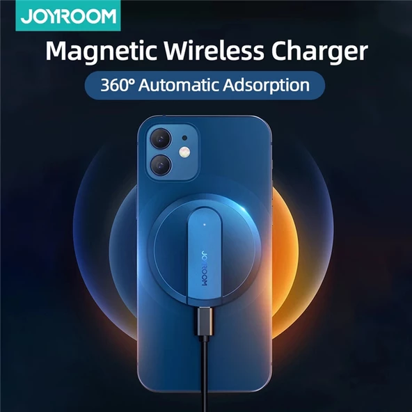 Joyroom JR-A28 Manyetik Mıknatıslı 15w Iphone 12 Serisi Hızlı Şarj Kablosu - 6