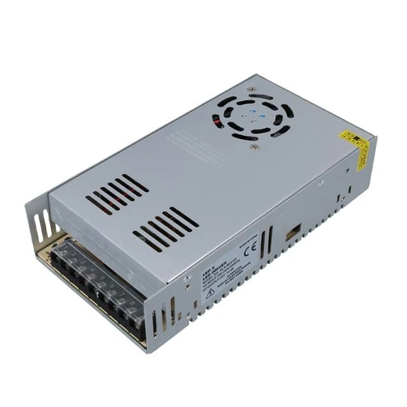 Ledx ALN-M24145 24 Volt 14.5 Amper Fanlı Metal Kasa Adaptör 215X115x50mm - 2