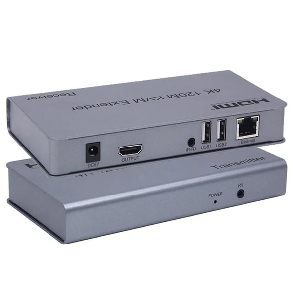 Fully H-608J Ultra HD 4K 120 Mt. KVM HDMI Extender (Uzatıcı) - 2