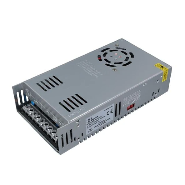 Ledx ALN-M2421 24 Volt 21 Amper Fanlı Metal Kasa Adaptör 215X115x50mm - 2