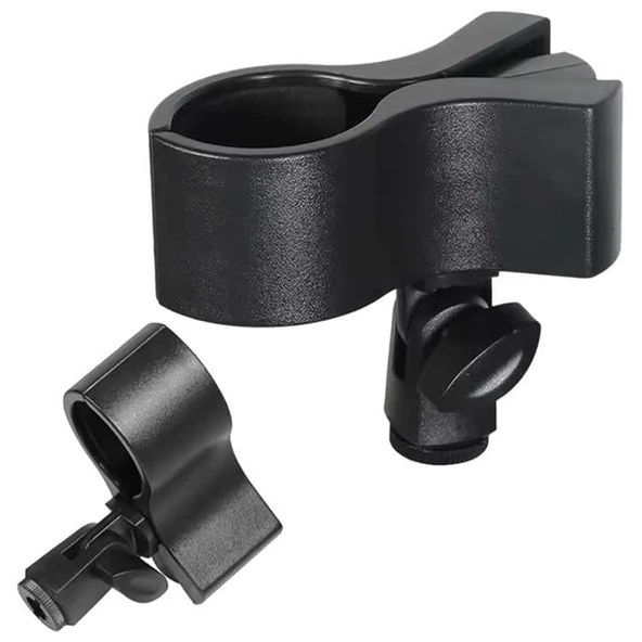 Powermaster PM-26937 Mikrofon Standı Klipsi Plastik Yaylı 3-6CM - 5