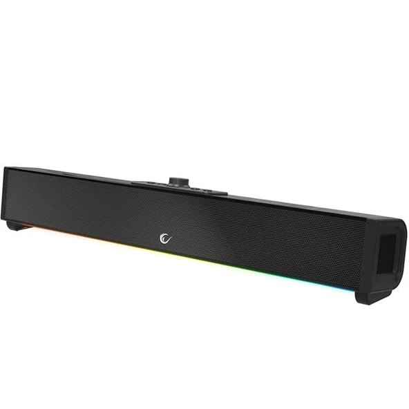 Rampage RM-1 Soundwave Plus Siyah 2X15 Watt+34 Watt BT+USB+AUX+TF Kartlı Gaming Soundbar - 3