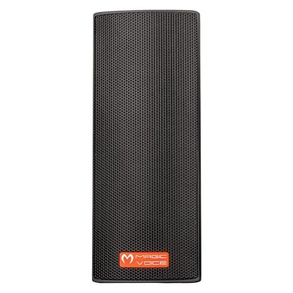 Magicvoice MV-26  2X7,5 Cm 50W 3 Yollu Siyah Sütun Hat Trafolu Hoparlör 2'Li Takım - 2